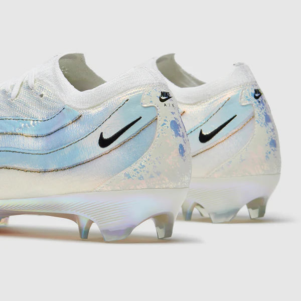 Nike Mercurial Vapor 16 Elite FG Soccer Cleats – Ice Blue / White / Gold Accent Edition Bestpricedcleats