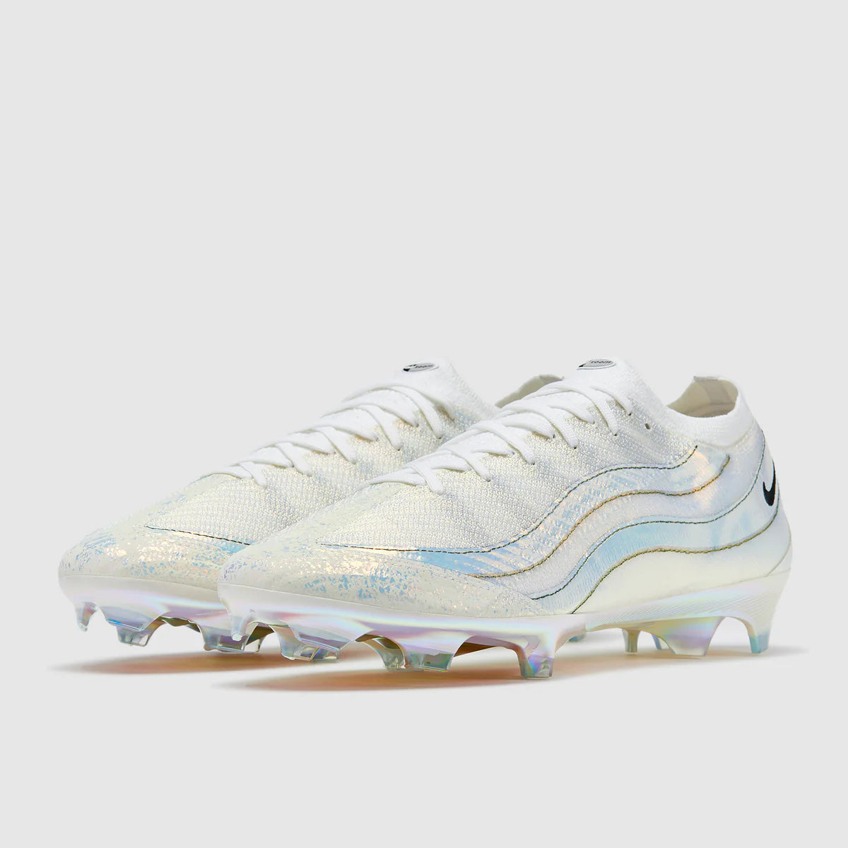 Nike Mercurial Vapor 16 Elite FG Soccer Cleats – Ice Blue / White / Gold Accent Edition Bestpricedcleats