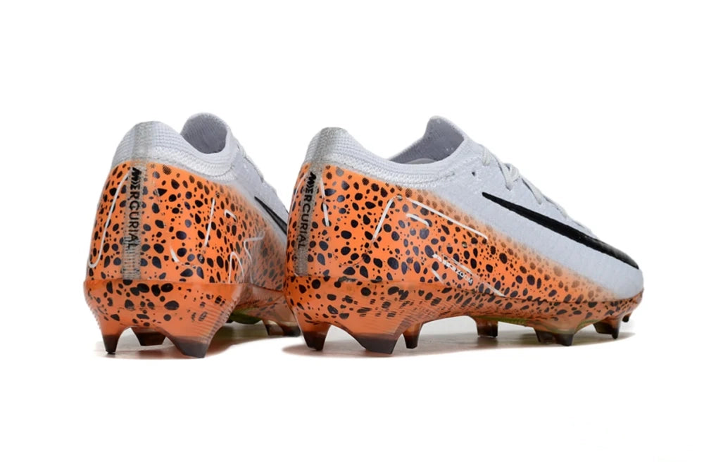 Nike Mercurial Vapor 16 Elite FG Soccer Cleats – White / Bright Orange Speed Pack Edition Bestpricedcleats