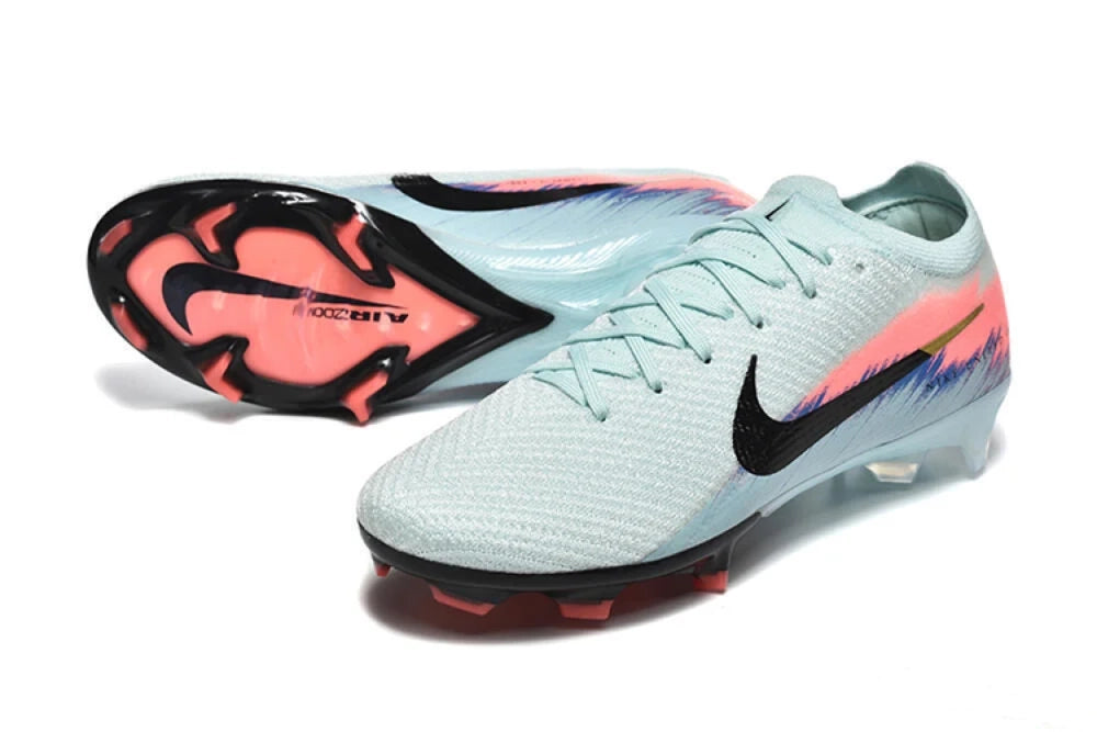 Nike Air Zoom Mercurial Vapor Elite FG Soccer Cleats – Glacier Blue / Crimson Tint / Black Speed Edition Bestpricedcleats