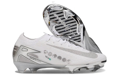 Nike Air Zoom Mercurial Vapor 16 Elite FG Soccer Cleats – Chrome Silver / Black Shadow Pack Bestpricedcleats