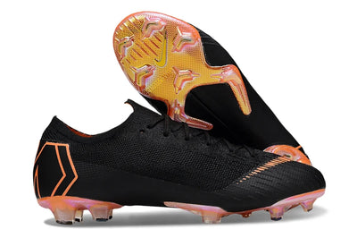 Nike Mercurial Vapor 12 360 Elite FG Soccer Cleats – Black / Orange / Metallic Gold Performance Edition Bestpricedcleats