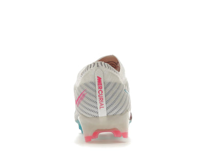 Nike Zoom Mercurial 15 Elite FG Soccer Cleats – White / Teal / Crimson Speed Pack Edition Bestpricedcleats