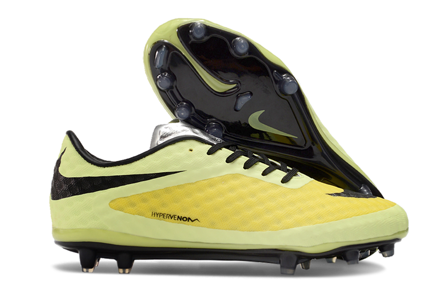 Nike Hypervenom Phantom Elite FG Soccer Cleats – Yellow / Black Speed Strike Edition CC2