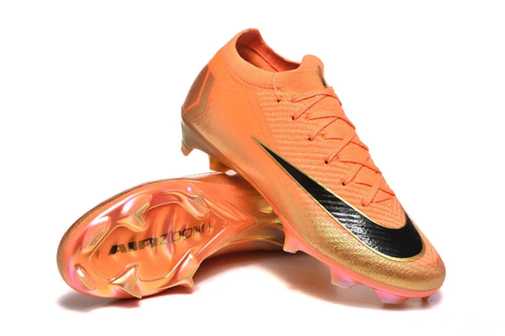 Nike Air Zoom Mercurial Vapor Elite FG Soccer Cleats – Bright Orange / Black Strike Pack Bestpricedcleats