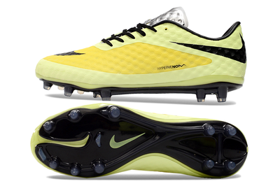Nike Hypervenom Phantom Elite FG Soccer Cleats – Yellow / Black Speed Strike Edition CC2