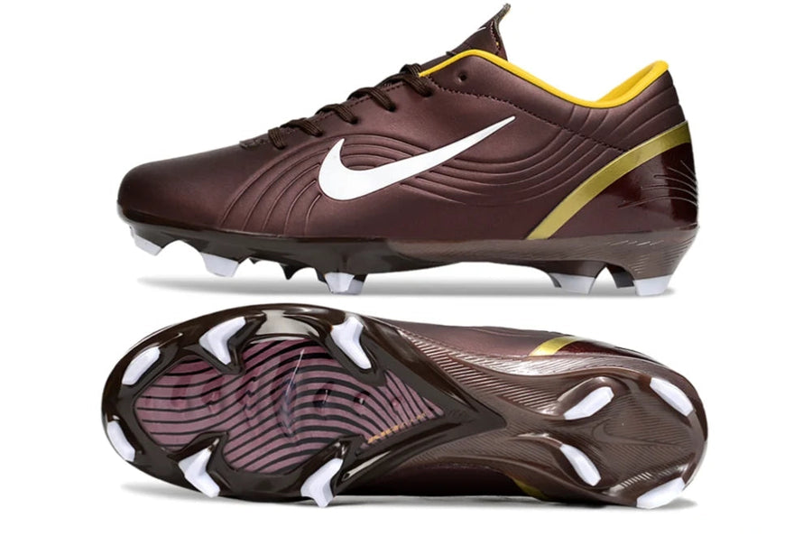 Nike Zoom Mercurial Vapor Elite FG Soccer Cleats – Deep Burgundy / Metallic Gold Limited Edition Bestpricedcleats