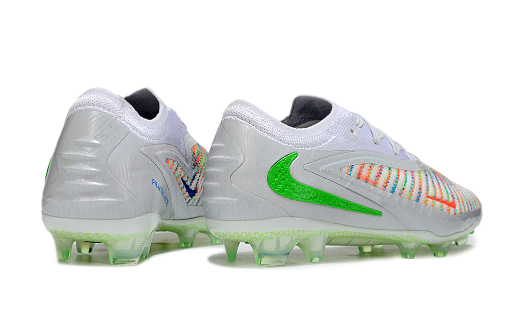 Nike Phantom 6 Elite Low-Cut FG Soccer Cleats – White / Volt / Silver Speed Edition Cleats
