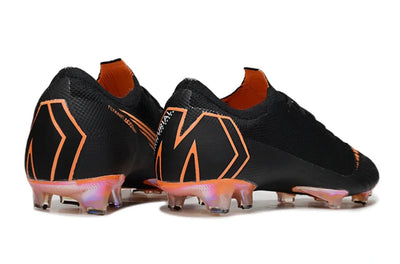 Nike Mercurial Vapor 12 360 Elite FG Soccer Cleats – Black / Orange / Metallic Gold Performance Edition Bestpricedcleats