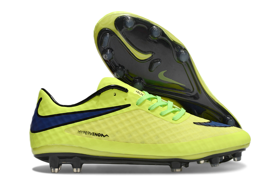 Nike Hypervenom Phantom Elite FG Soccer Cleats – Volt / Black / Electric Green Strike Edition CC2
