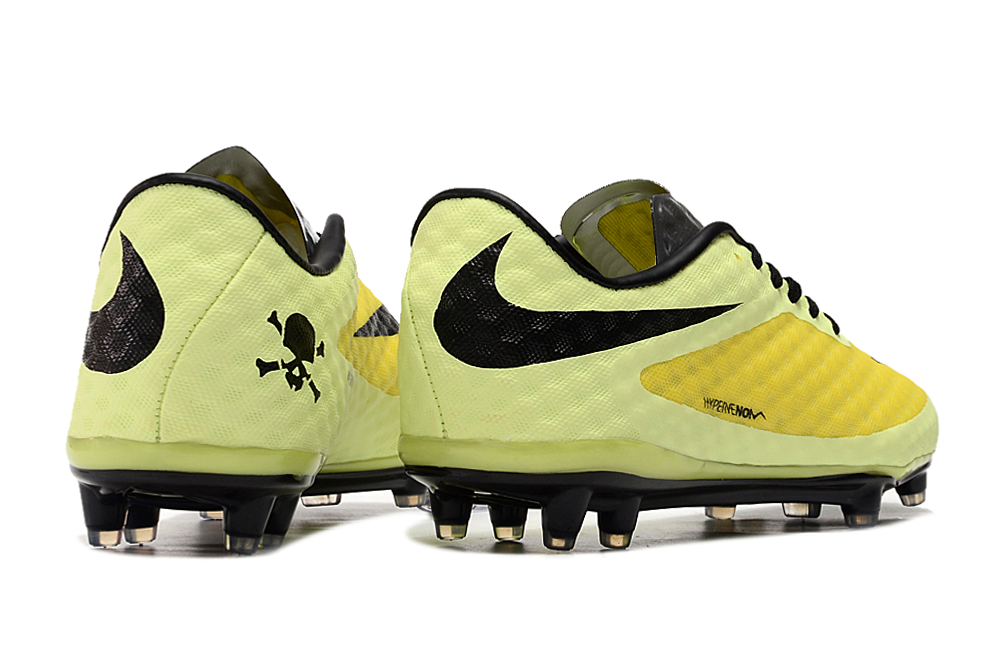 Nike Hypervenom Phantom Elite FG Soccer Cleats – Yellow / Black Speed Strike Edition CC2