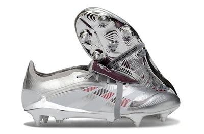 Adidas Predator Elite FG Soccer Cleats – Silver Metallic / Core Black Limited Pack Bestpricedcleats