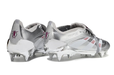 Adidas Predator Elite FG Soccer Cleats – Silver Metallic / Core Black Limited Pack Bestpricedcleats