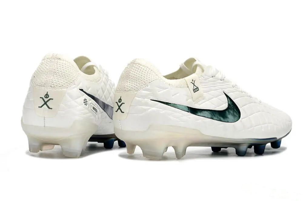 Nike Tiempo Legend Elite FG Soccer Cleats – White / Black Classic Heritage Colorway Bestpricedcleats